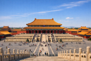 Forbidden City in Beijing China