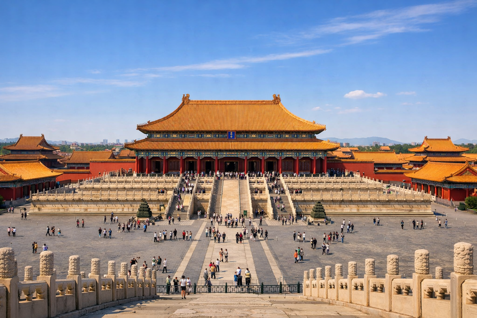 Forbidden City in Beijing China